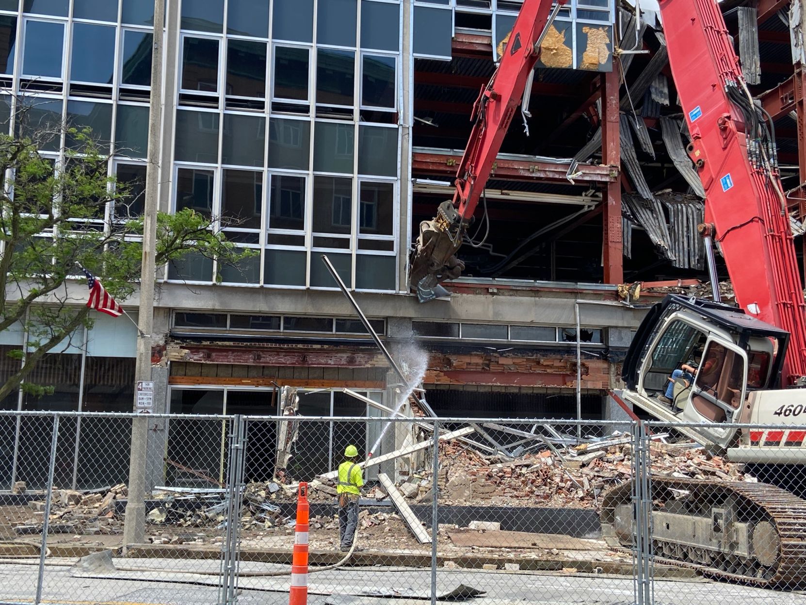 woodmen coming down